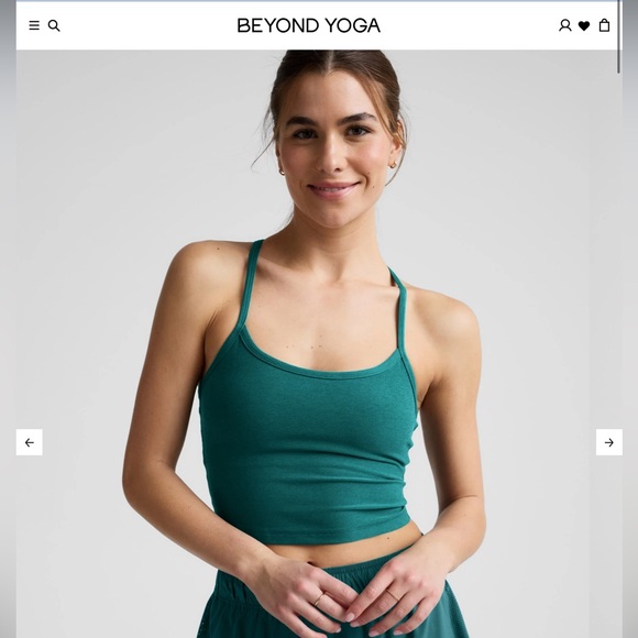 Beyond Yoga Spacedye Slim Racerback Cropped Tank - Picture 6 of 9